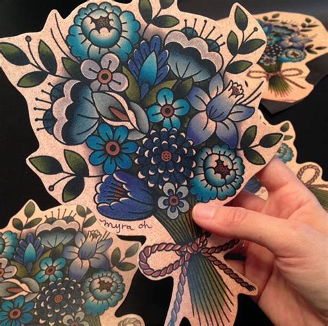 Types Of Traditional Tattoo Flowers at Bethany Eileen blog