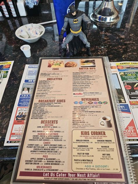 Menu at Maurice River Diner restaurant, Maurice River, NJ-47