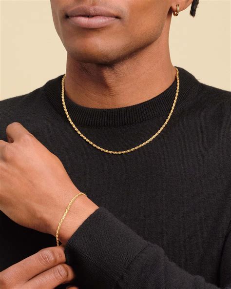 Gold Rope Chains For Men | JAXXON