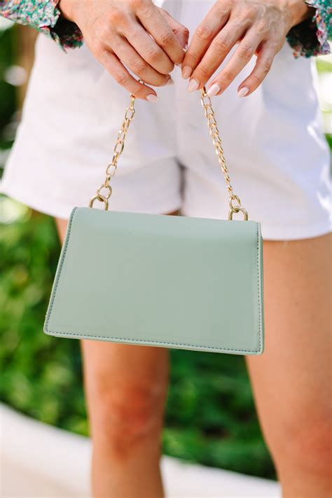 On The Spot Mint Green Purse - Shop the Mint