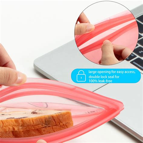 Reusable Silicone Sandwich & Snack Bags | Dinosaur – Lily & Edith