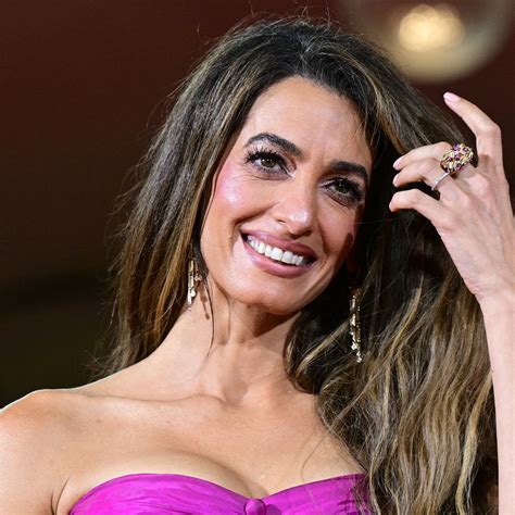 Amal Clooney debuts caramel-silk hair transformation inspired by the ...