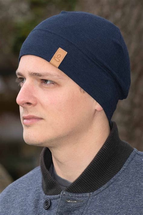 Mens Bamboo Maverick Beanie Hat | Galland Headwear Lightweight Soft ...