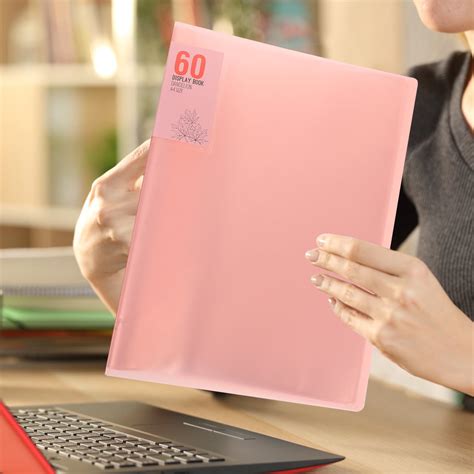 Masteelf Organizer Multi Pocket Folder Booklet PP Material Office ...