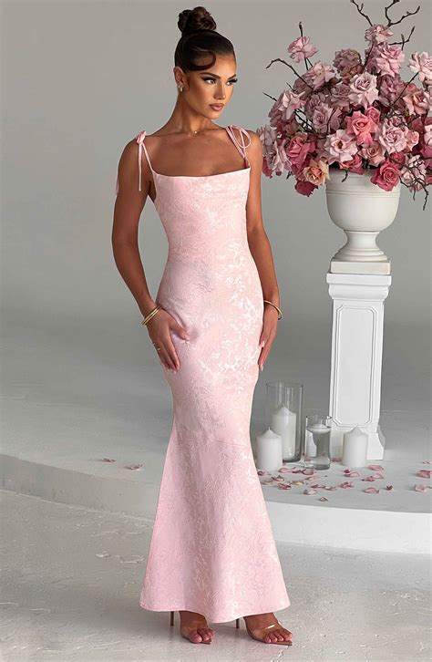 Whitney Maxi Dress - Blush – BABYBOO