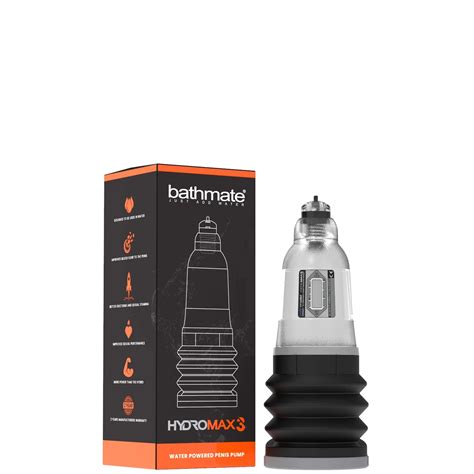 Buy the Bathmate Hydromax 3 here for a bigger penis