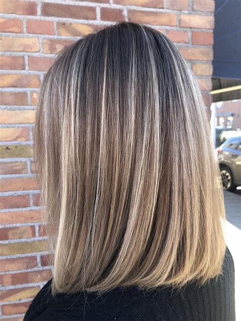 Highlighted Balayaged Hair | Balayage frisur, Frisuren haarschnitte ...