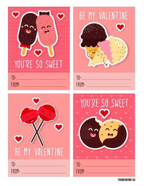 Printable Valentine Cards For Kids