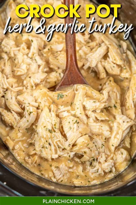 Crock Pot Italian Chicken Pasta - Plain Chicken