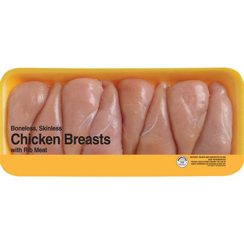 Freshness Guaranteed Boneless Skinless Chicken Breasts, 25g Protein per ...