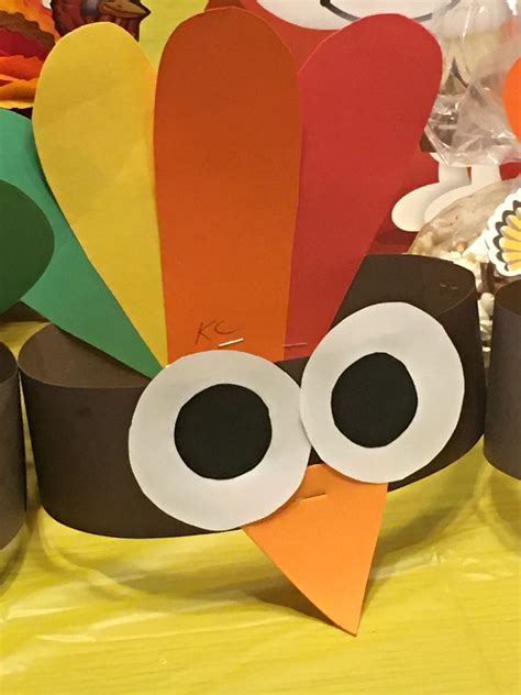 Construction Paper Turkey Template