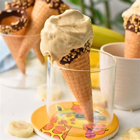 Banana Peanut Butter Ice Cream - The Conscious Plant Kitchen