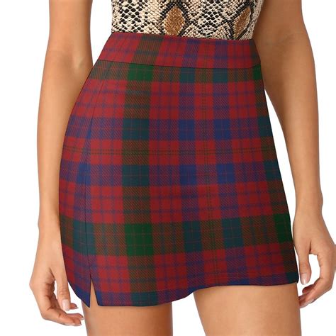 Ross Clan Family Tartan Women's skirt Mini Skirts A Line Skirt With ...