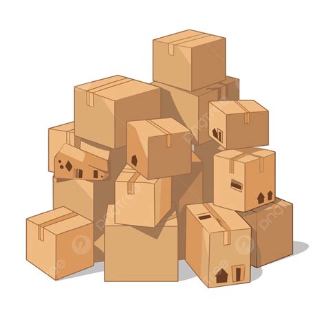 Moving Boxes Clipart