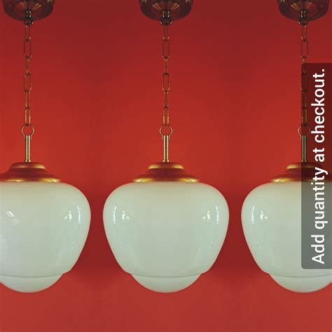 Milk Glass Kitchen Pendant Lights Opaline Pendant Light Brass Kitchen ...