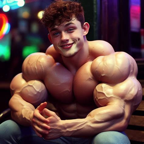 Image tagged with ai generated, young bodybuilder, ai muscle ...