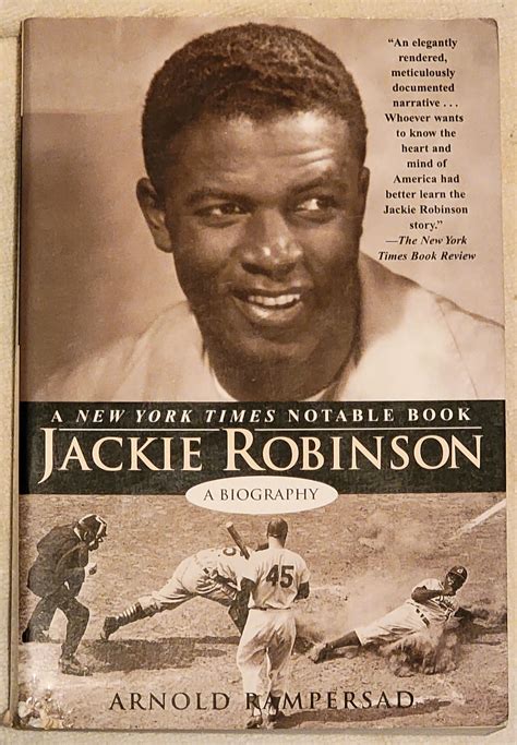Jackie Robinson A Biography by Arnold Rampersad: Very Good Soft cover ...