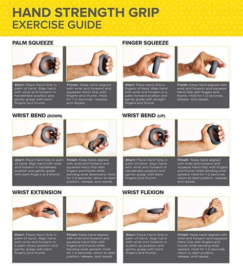 Hand Strength Grip guide | Grip strength exercises, Workout guide, Hand ...