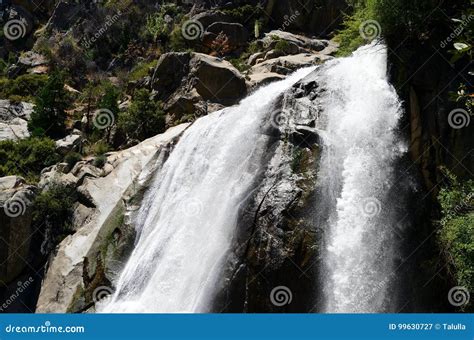 Grizzly Waterfall in Sequoia and Kings Canyon National Park, CA, USA ...