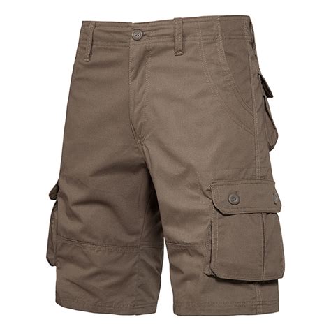 Xyxonk Mens Shorts Cargo Classic with Multi Pocket Cotton Work Short ...