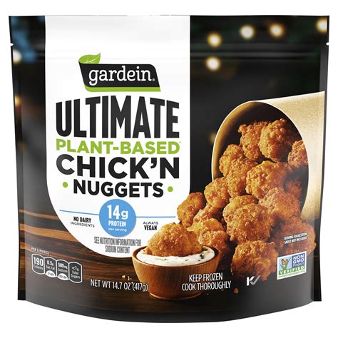 Gardein Ultimate Plant Based Chick'n Nuggets - Shop Meat alternatives ...