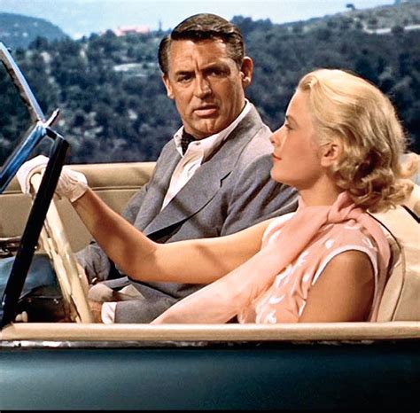Grace Kelly & Cary Grant - To Catch a Thief (Hitchcock, 1955) | Cary ...