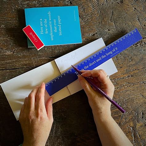 Shakespeare's Words Ruler The Short and the Long - Shakespeare Shop
