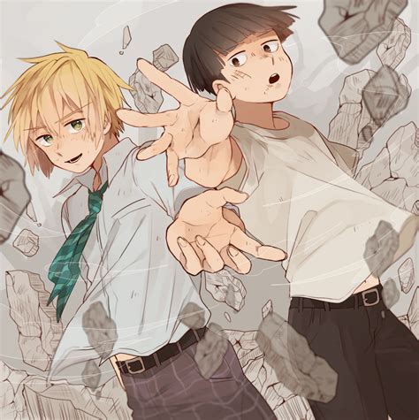 Mob Psycho 100 | Shigeo and Teruki (Teru)（画像あり） | イラスト, アニメ, アニメイラスト