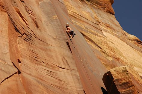 My very first Indian Creek Climb... Supercrack is an great introduction.