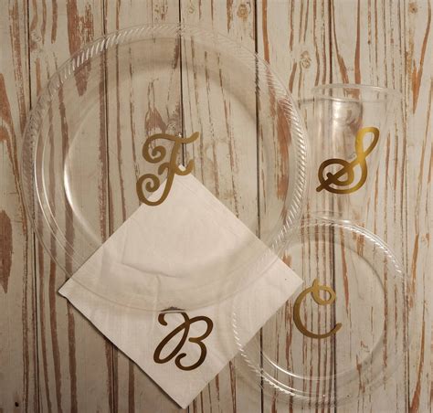 Monogrammed Plates, Monogrammed Cups, Monogrammed Napkins, Wedding ...