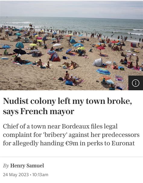 How and why a nudist beach resort in France has bankrupted the town ...