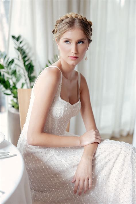 10 Pearl Wedding Dresses We Love! - Vows Bridal