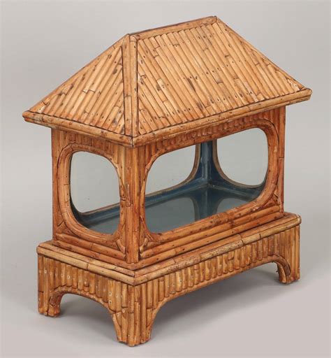 Mid-century bamboo terrarium (#0394) on Mar 23, 2023 | South Bay ...