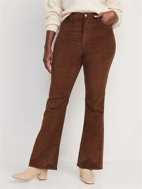 Navy Blue Flare Corduroy Pants at Nathan Dillon blog