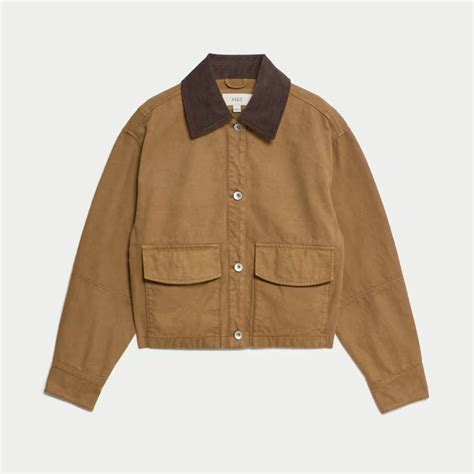 The Viral Marks and Spencer Cropped Barn Jacket Is A Spring Staple