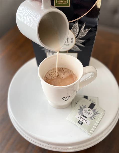Quick Tea Bag Ceylon Black Milk Tea Recipe
