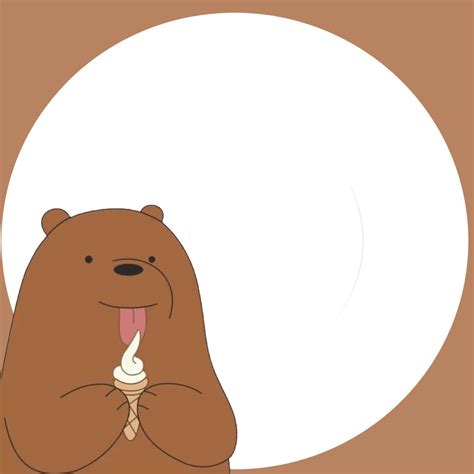 Grizz We Bare Bear note printable | Gambar