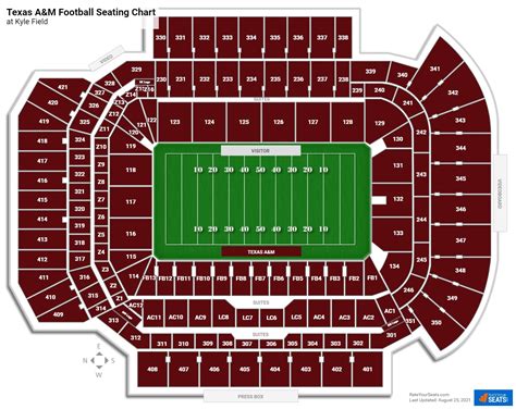 Kyle Field Seating Chart - RateYourSeats.com