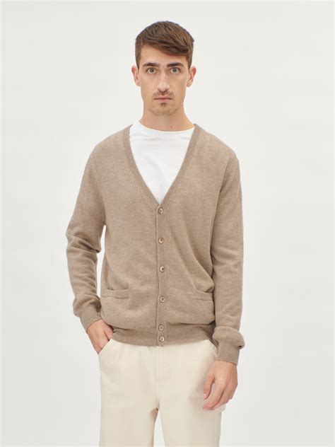 Men's Cashmere Cardigan | GOBI Mongolian Cashmere