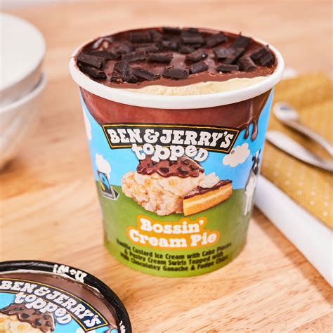 Bossin' Cream Pie™ Topped | Ben & Jerry's