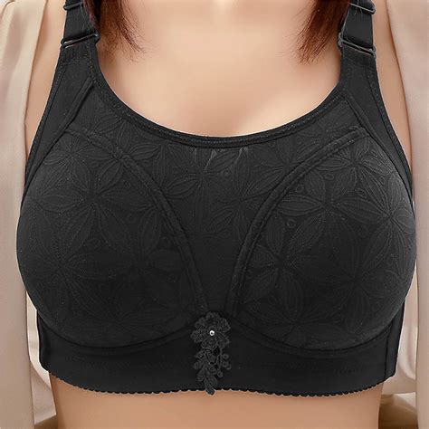 Joau Women's Plus Size Bras No Underwire Full Figure Minimizer Bras ...