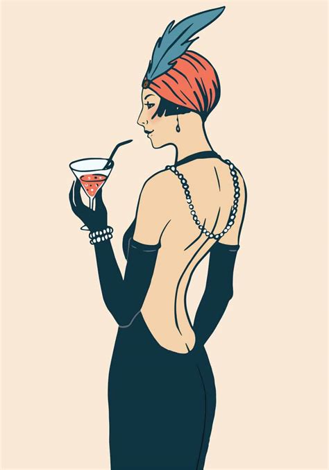 The Great Gatsby Myrtle Quotes • Gatsby Flapper Girl