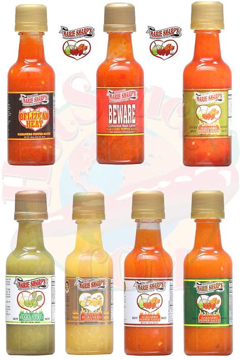 Marie Sharp's Belizean Heat Mini Habanero Hot Sauce