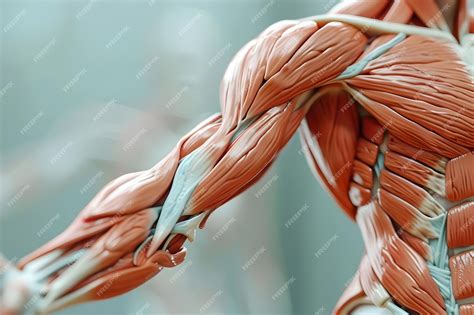 Premium Photo | 3D Render of Medical Depicting Intricate Arm Muscle and Tendon Structure for ...