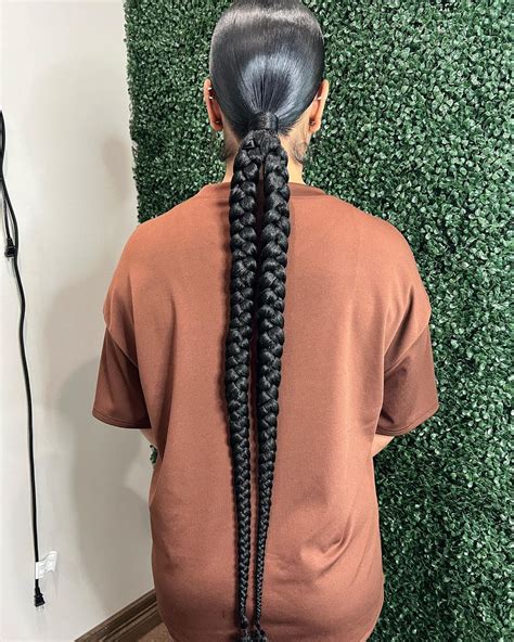Braid And Ponytail