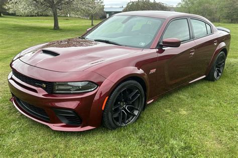 3,600-Mile 2021 Dodge Charger Scat Pack Widebody for sale on BaT ...