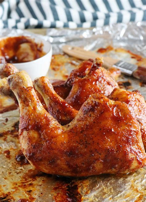 Oven Baked Chicken Quarters Bbq at Alyssa Massy-greene blog