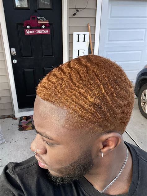 #waves #ginger #blackhairstyles | Waves hairstyle men, Men hair color ...