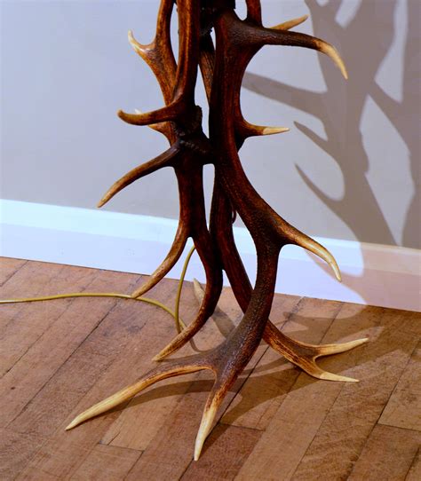 Bespoke Antler Floor Standing Lamp at 1stDibs | antler floor lamps ...