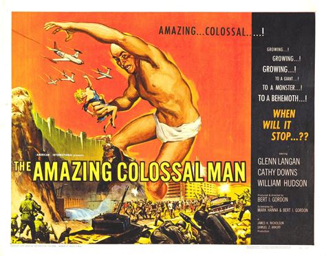The Amazing Colossal Man (aka The Colossal Man) is a 1957 black-and ...